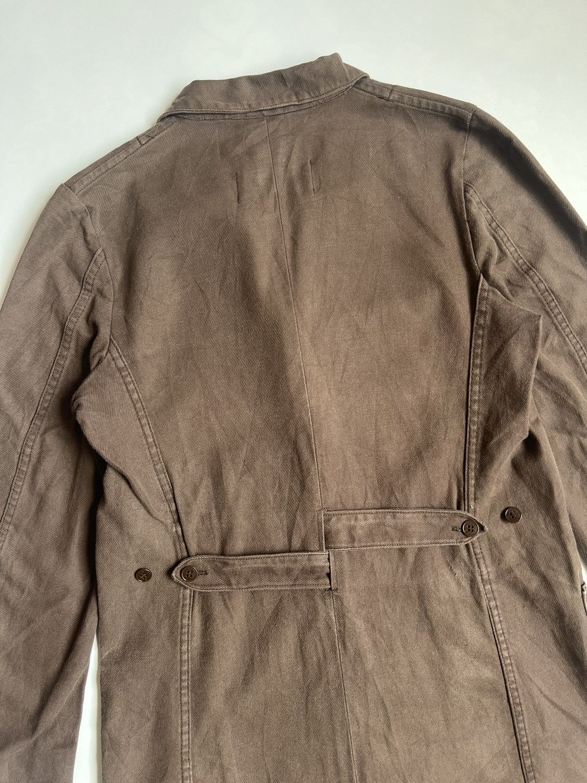 CABANE de ZUCCa Zucca Travail Long Jacket Made In France Size US S / EU 44-46 / 1 - 8 Thumbnail