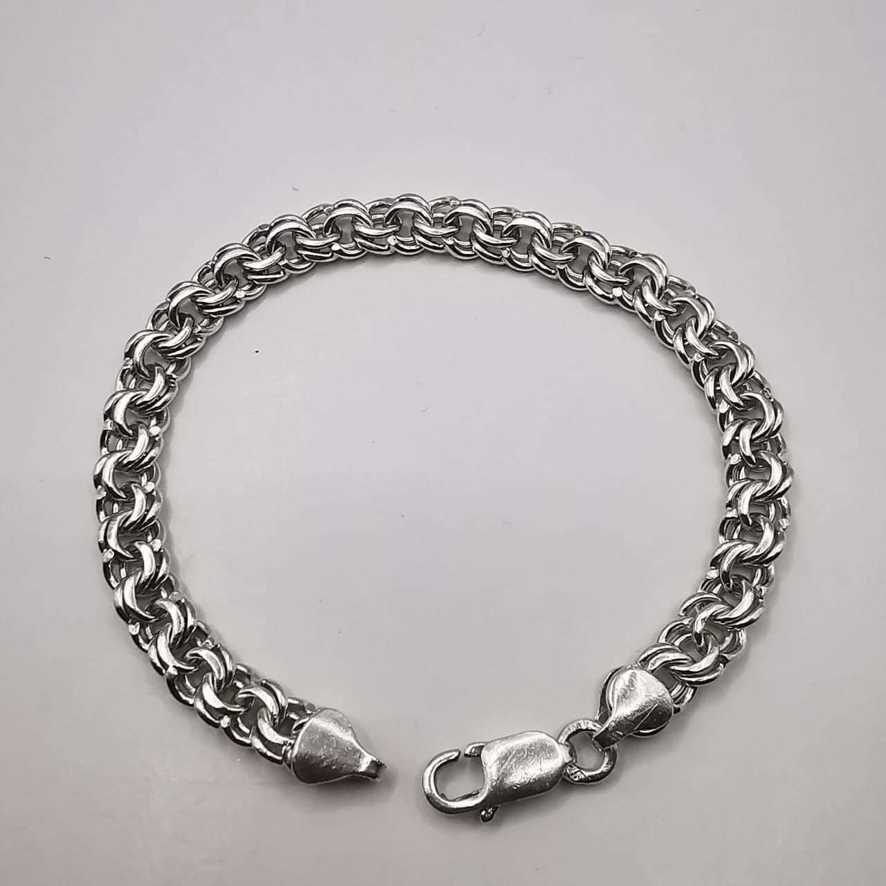Sterling Silver Vintage Bracelet Jewelry,925 Sterling Silver 19,56g Size ONE SIZE - 1 Thumbnail