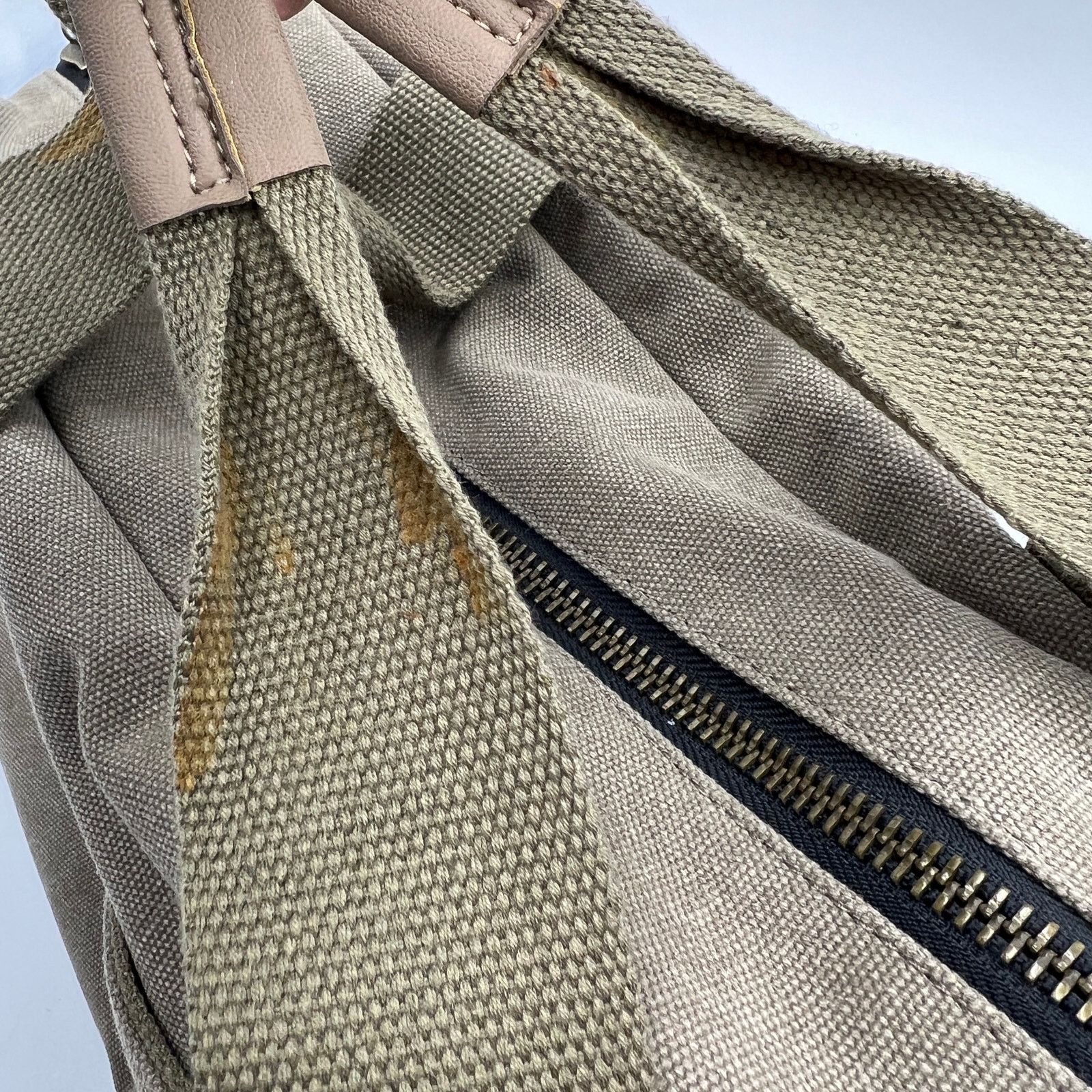 Other J. Fold Canvas Duffle Gray Overnighter Weekender Bag Size ONE SIZE - 9 Thumbnail