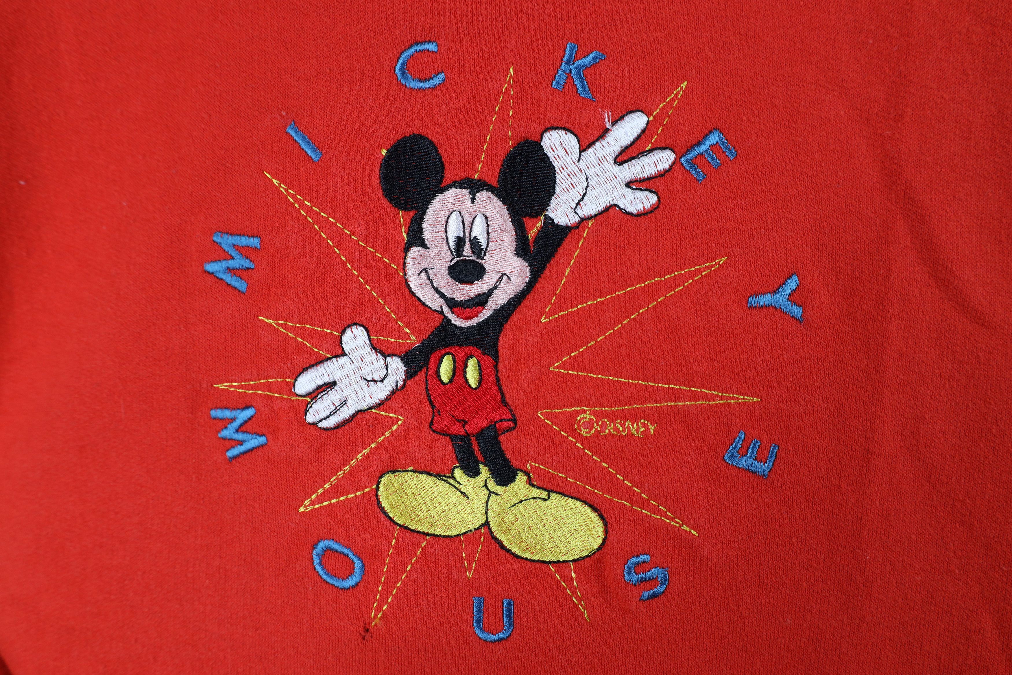 Disney Vintage 90s Disney Mickey Mouse Crewneck Sweatshirt USA Size US M / EU 48-50 / 2 - 4 Thumbnail