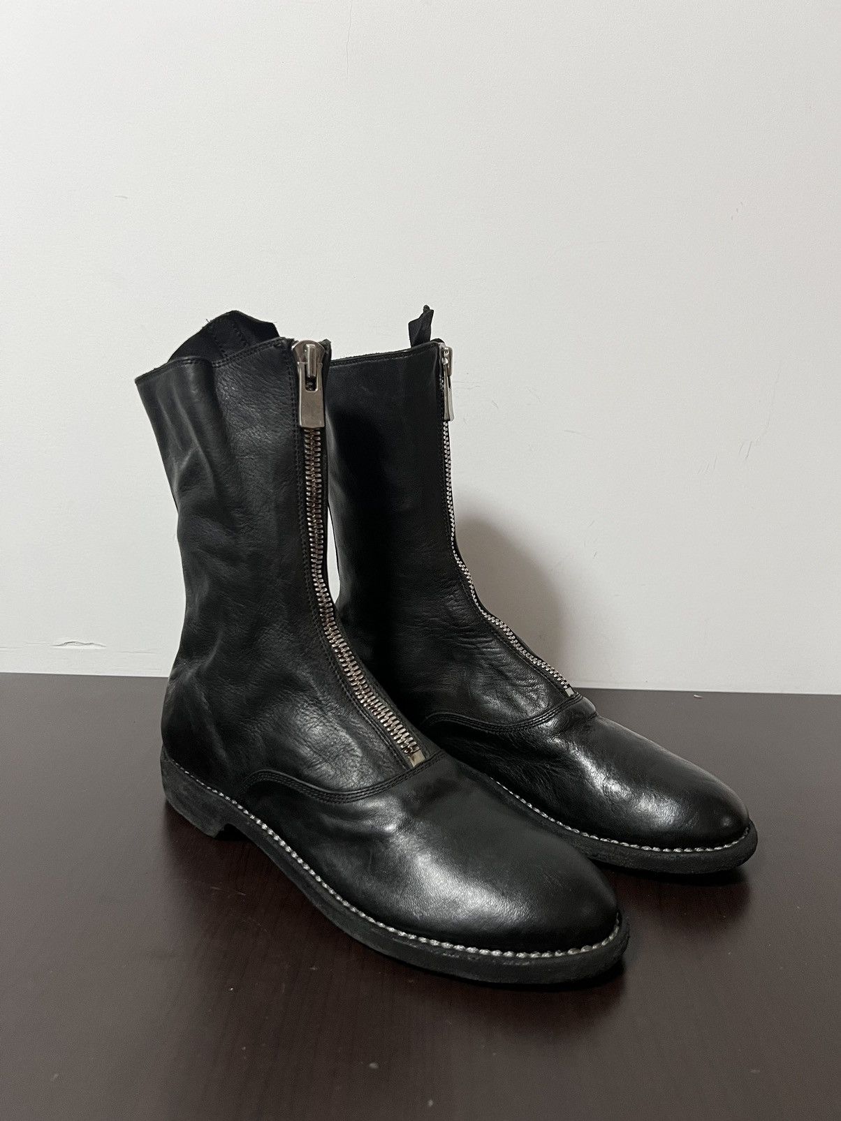 Guidi guidi 310 black zip boots sz37.5 Size US 7 / IT 37 - 5 Thumbnail