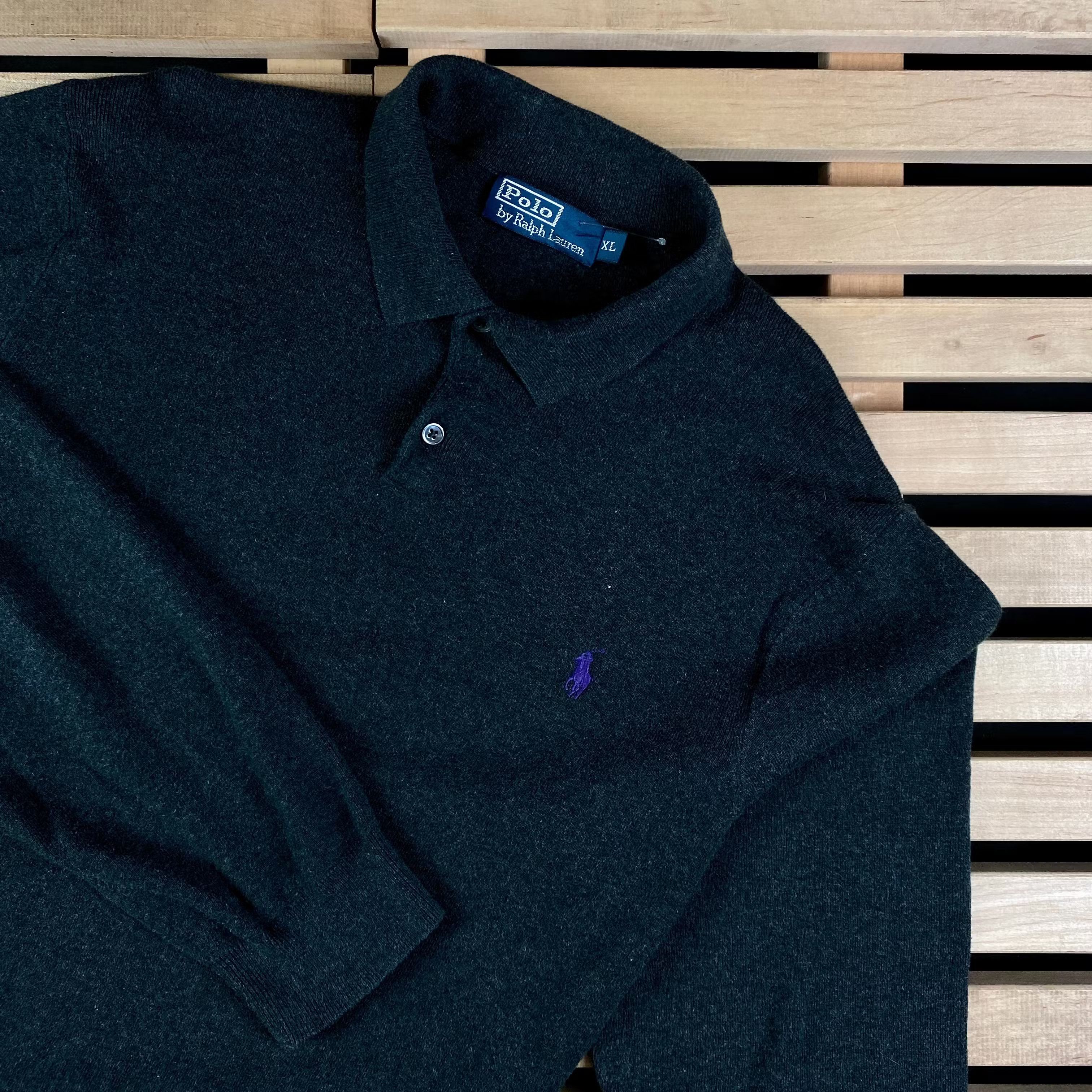 Polo Ralph Lauren × Ralph Lauren × Vintage Men’s Sweater Pullover Polo by Ralph Lauren Vintage Size XL Size US XL / EU 56 / 4 - 2 Thumbnail