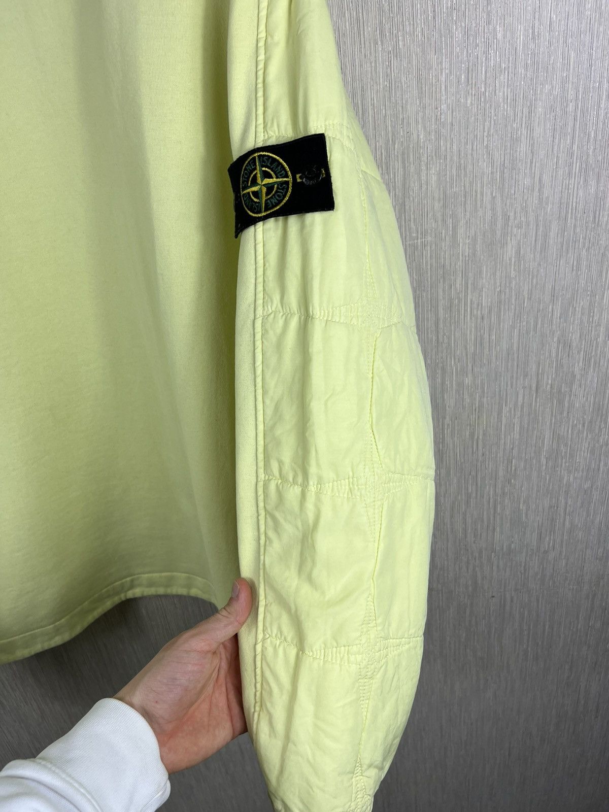 Stone Island Stone Island primaloft compass logo monogram sweatshirt Size US XL / EU 56 / 4 - 9 Thumbnail