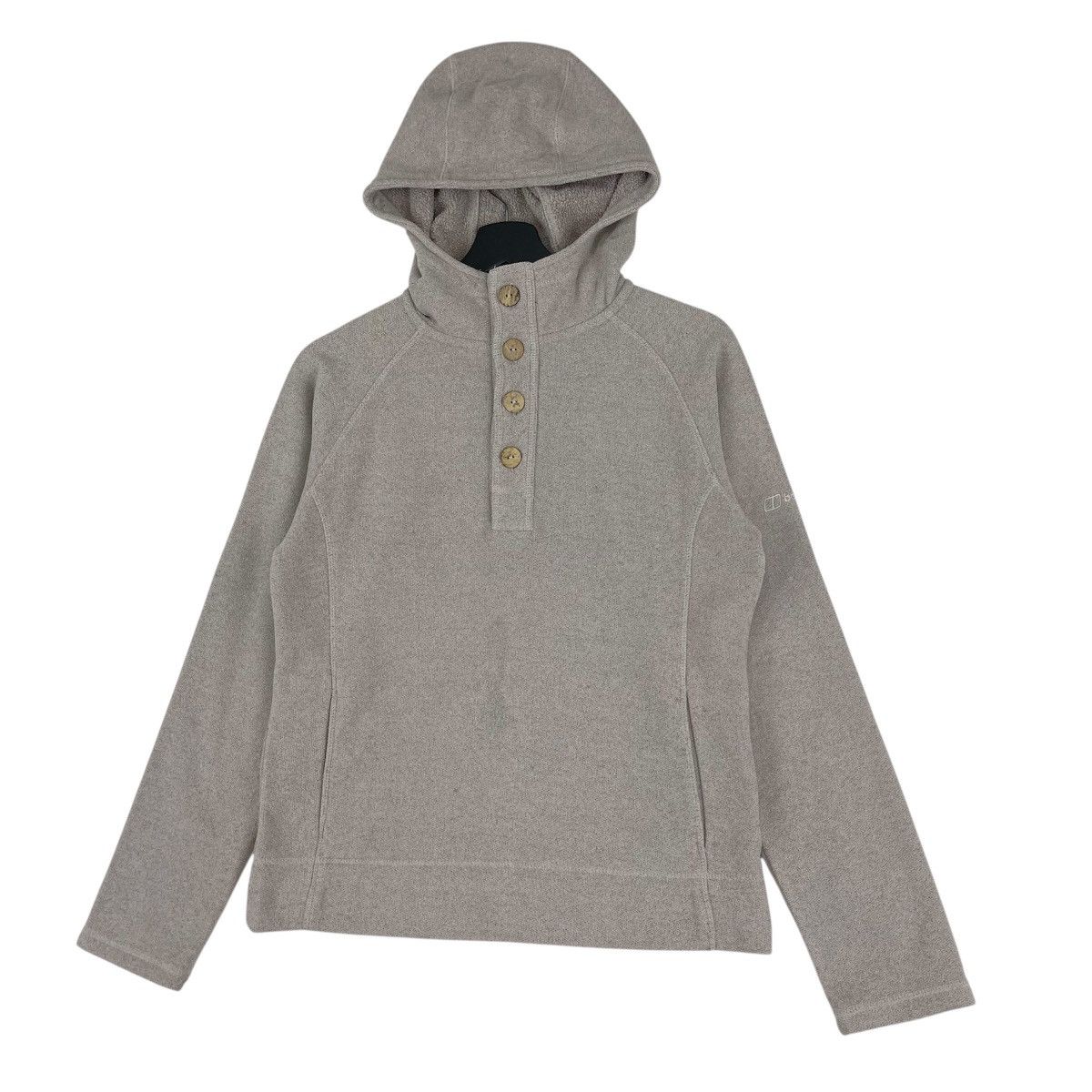 Berghaus Vintage Berghaus Fleece Hoodie Size US M / EU 48-50 / 2 - 2 Thumbnail