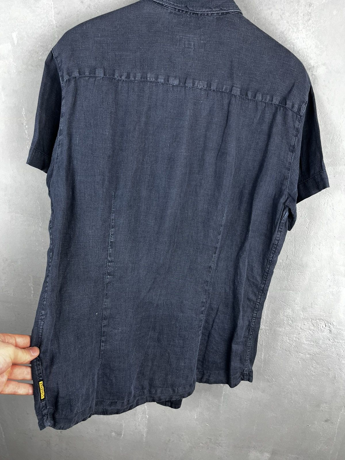 Armani × Giorgio Armani × Vintage Armani Lino shirt vintage Size US M / EU 48-50 / 2 - 11 Thumbnail