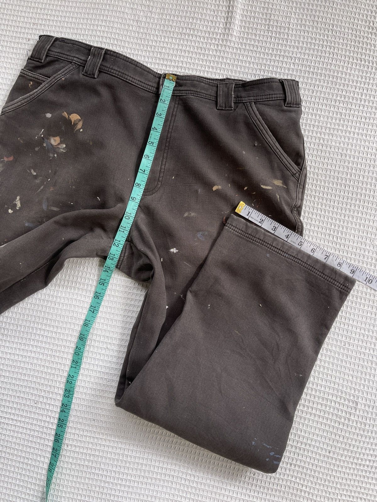 Coleman Rare🔥Vintage COLEMAN Painted Carpenter Pants Size US 39 - 14 Thumbnail