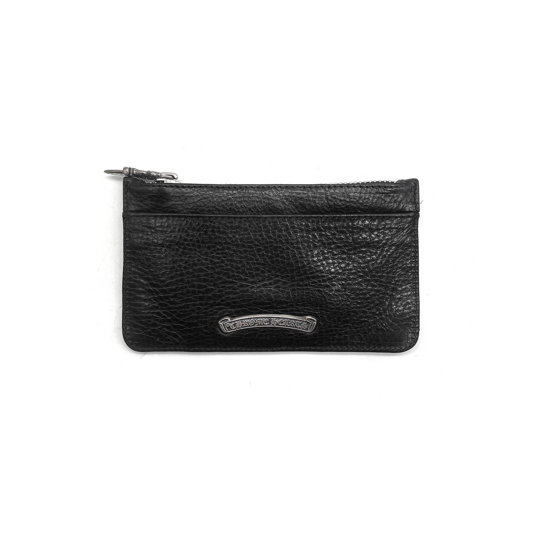 Chrome Hearts Chrome Hearts Suede Cross Patch Silver Dagger Card Holder Size ONE SIZE - 2 Thumbnail