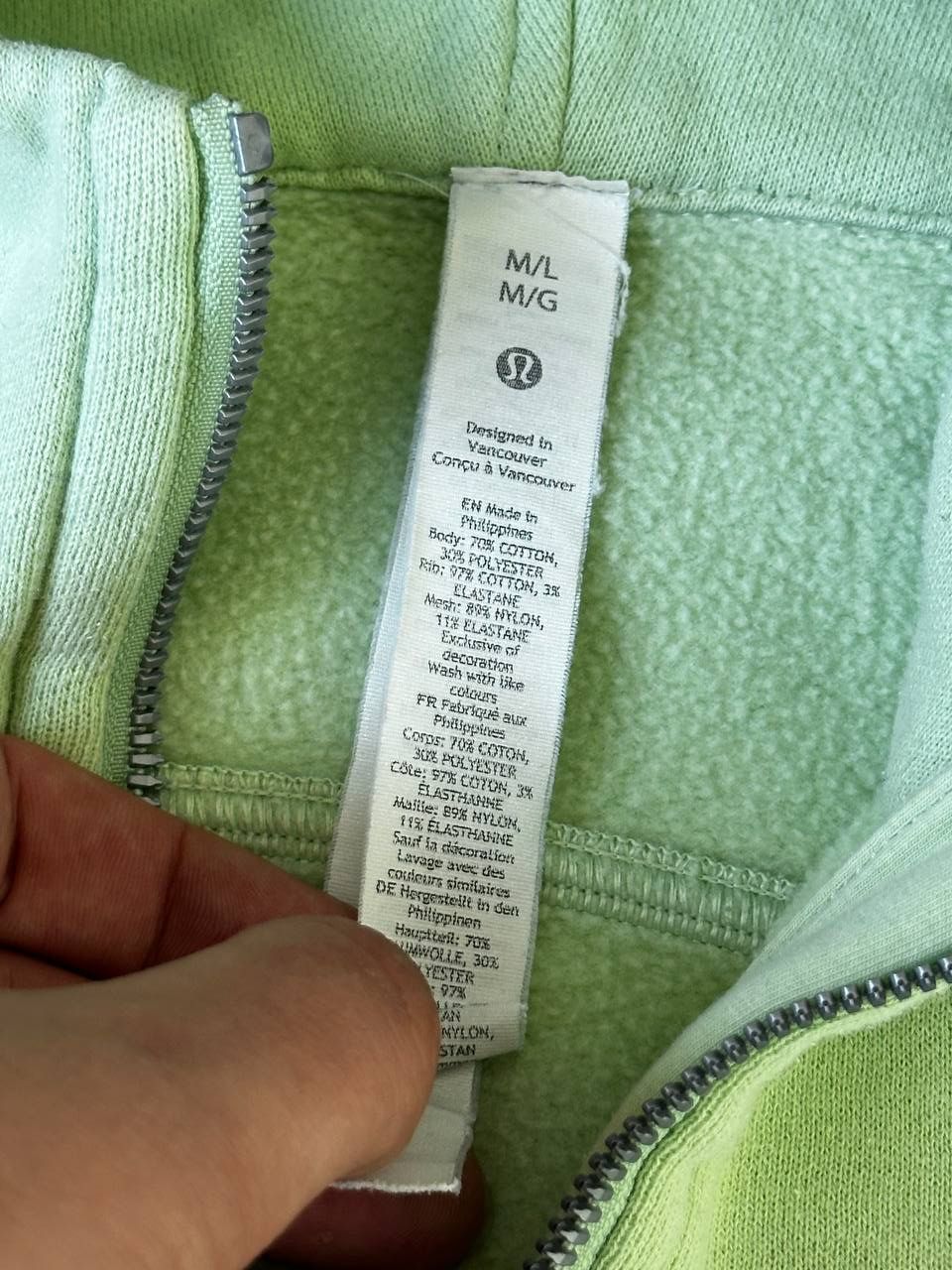Lululemon Lululemon Zip Up Cropped Hoodie Size M Size M / US 6-8 / IT 42-44 - 7 Thumbnail