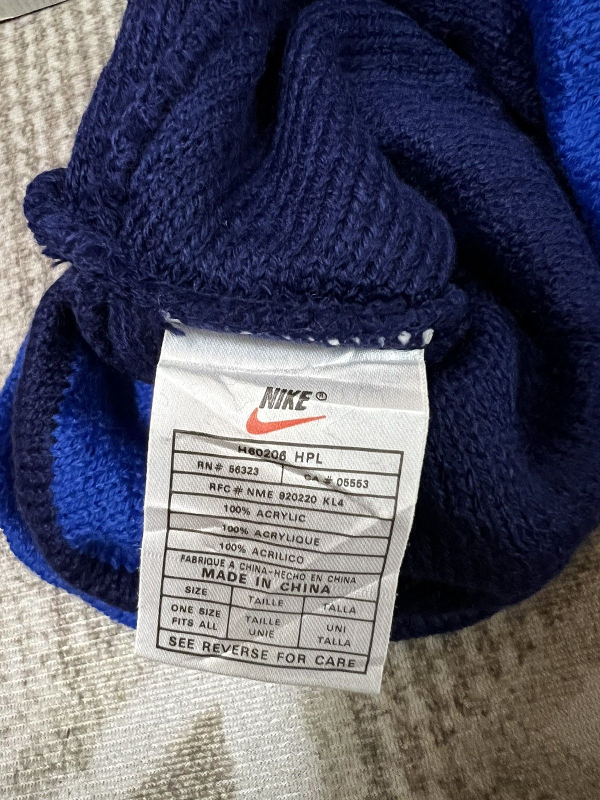 Nike Vintage Nike Swoosh Beanie hats Size ONE SIZE - 6 Thumbnail