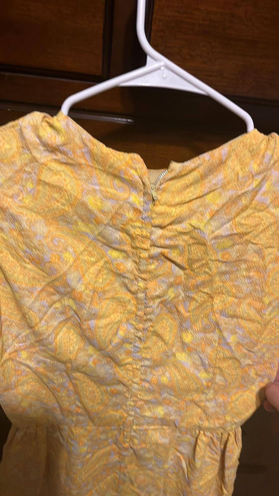 Other Women’s Vintage Yellow Handmade Sun Dress Size S / US 4 / IT 40 - 3 Thumbnail