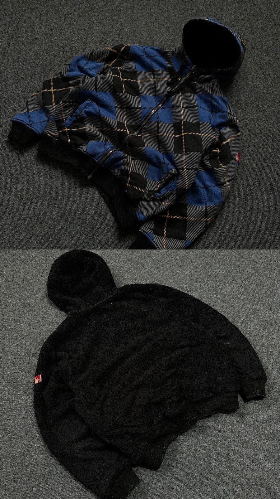 Carhartt VTG Engelbert Straus Double Side Zip Hoodie Size L Y2K Size US L / EU 52-54 / 3 - 1 Thumbnail