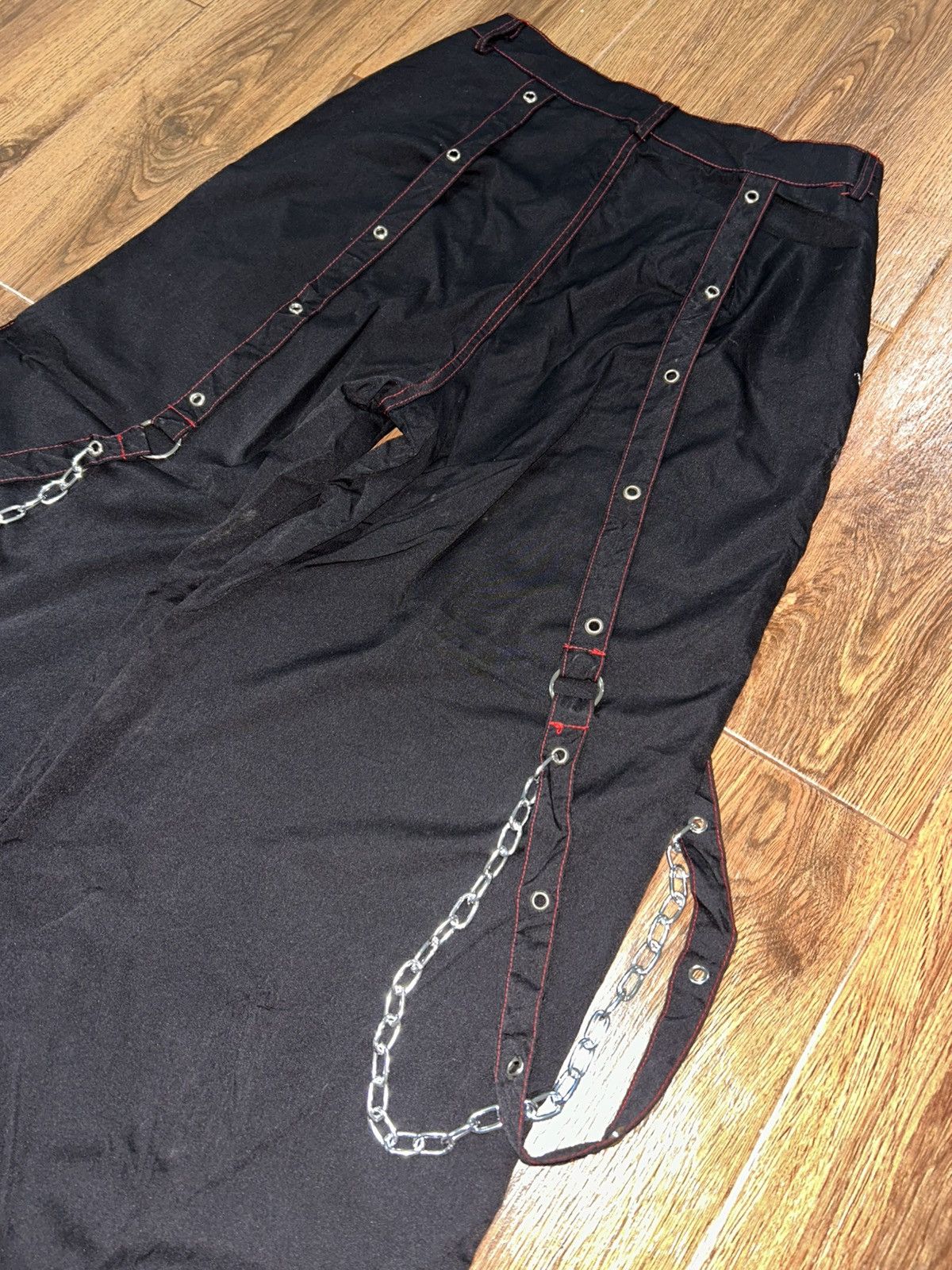 Tripp NYC Tripp NYC Darkstreet Bondage Chain Electro Pants Size 28" / US 6 / IT 42 - 9 Thumbnail