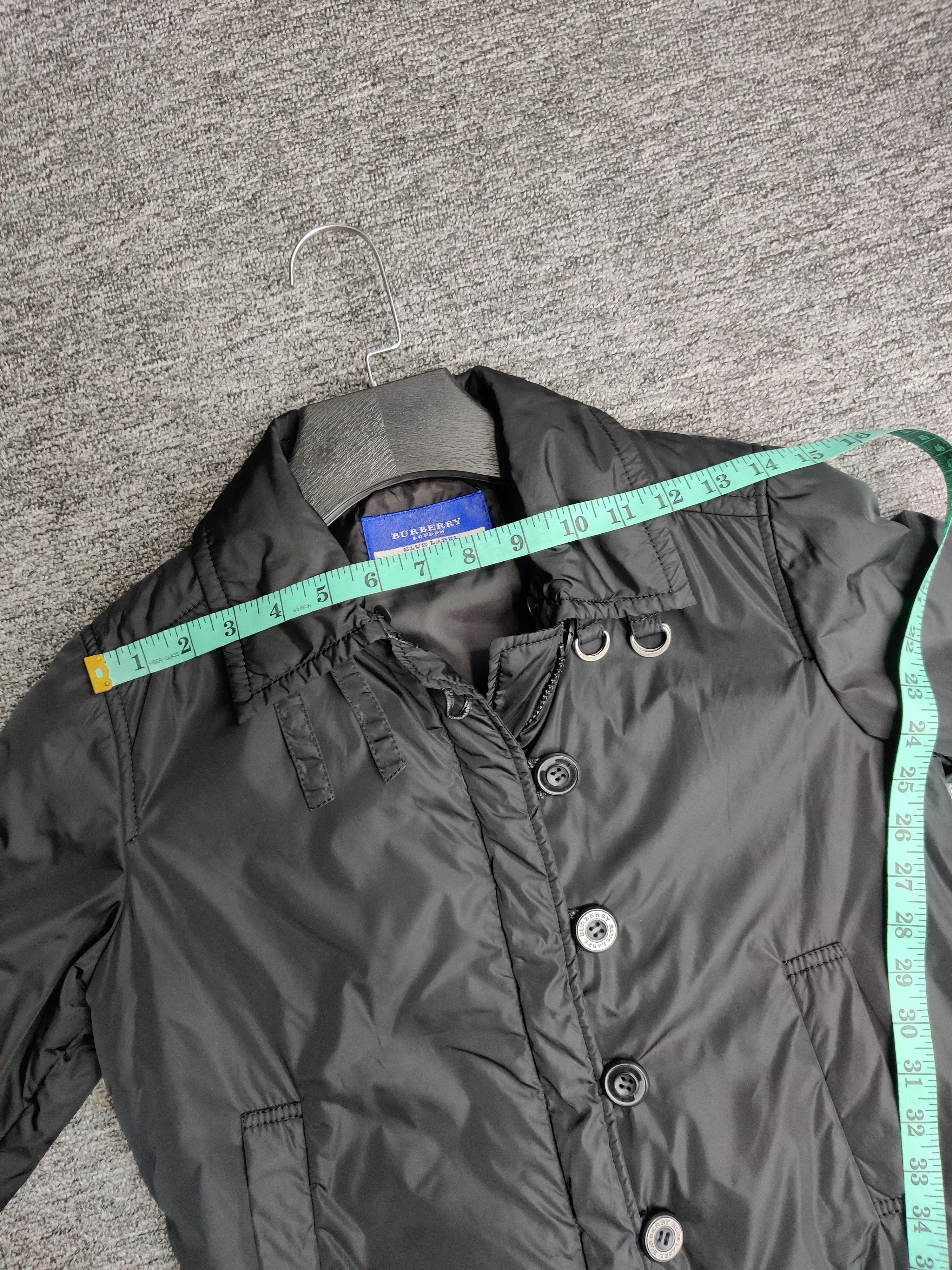 Burberry Vintage Burberry Blue Label Black Bomber Jacket Size US M / EU 48-50 / 2 - 18 Thumbnail