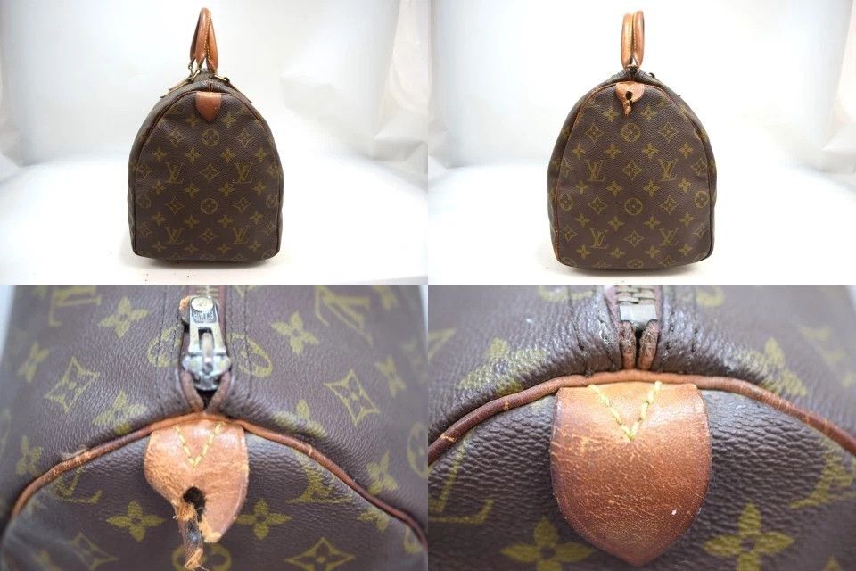 Louis Vuitton Louis Vuitton Speedy 35 Monogram Canvas Handbag M41524 Size ONE SIZE - 7 Thumbnail