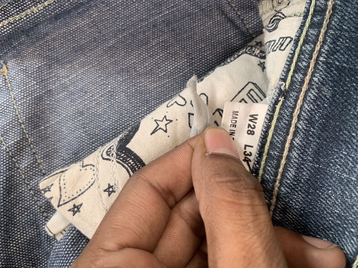 Evisu Vintage Evisu x puma bootcut denim Size 32" / US 10 / IT 46 - 9 Thumbnail