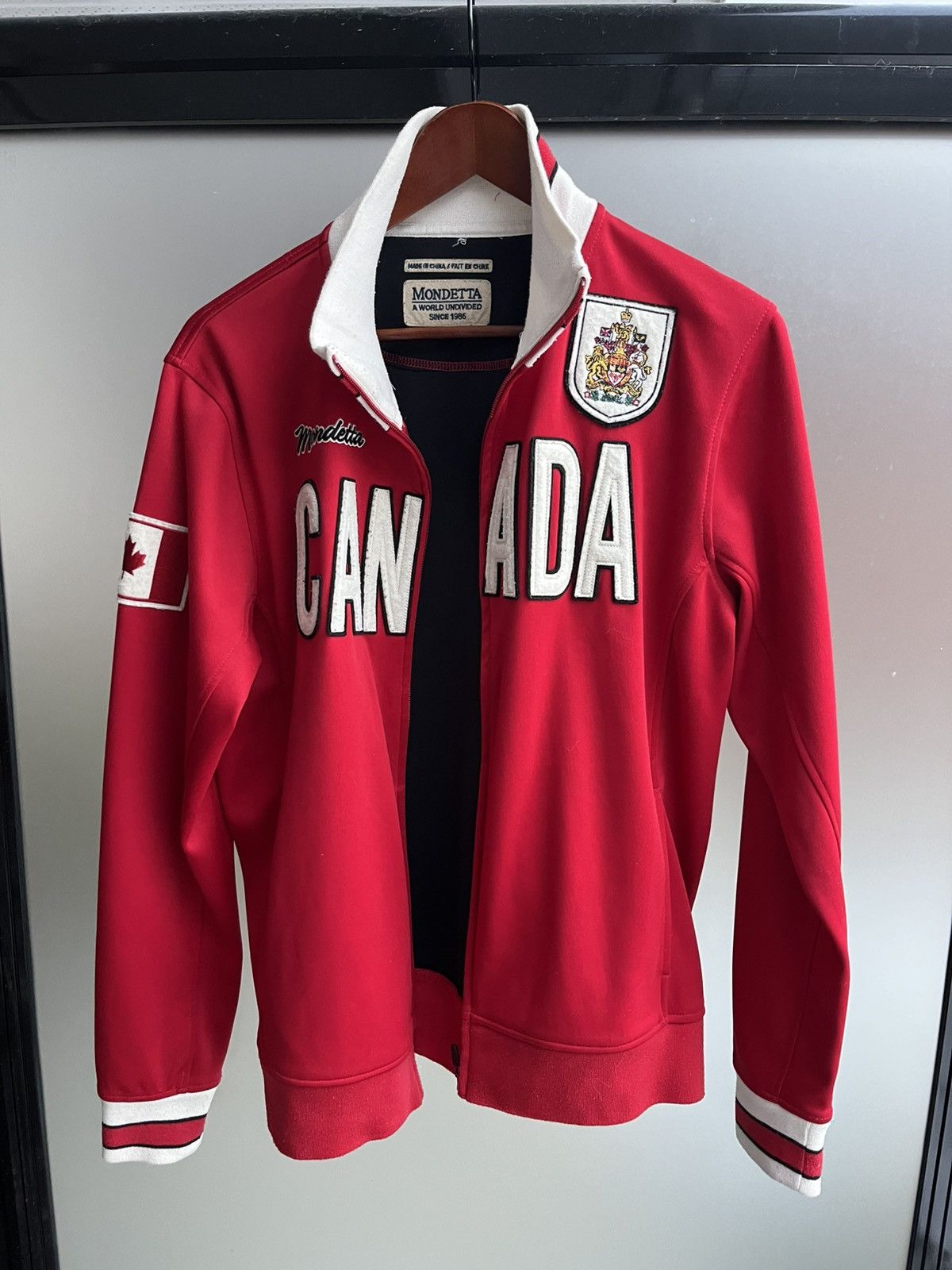 Mondetta Mondetta Canada Jacket Vintage late 1980's early 90-'s Size US M / EU 48-50 / 2 - 1 Thumbnail
