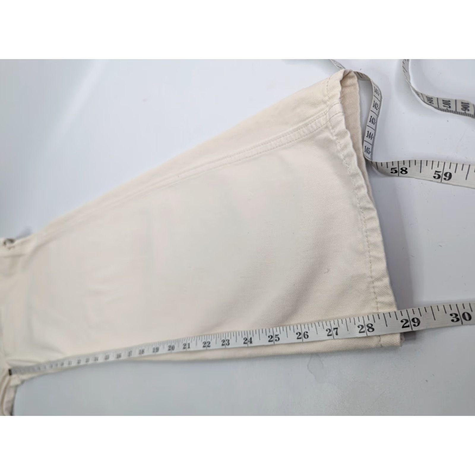 Vintage VINTAGE J. Galt Beige Carpenter Pants Womens Size Small John Galt Size 28" / US 6 / IT 42 - 7 Thumbnail