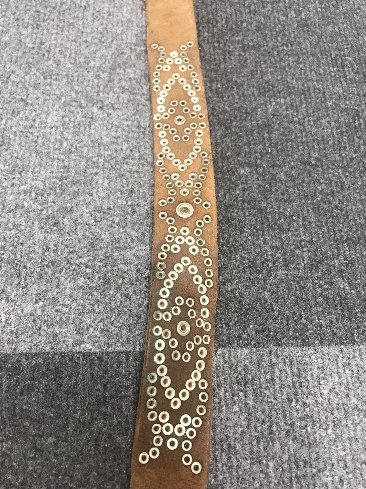 Seditionaries Genuine Leather Studded Belt Size ONE SIZE - 4 Thumbnail