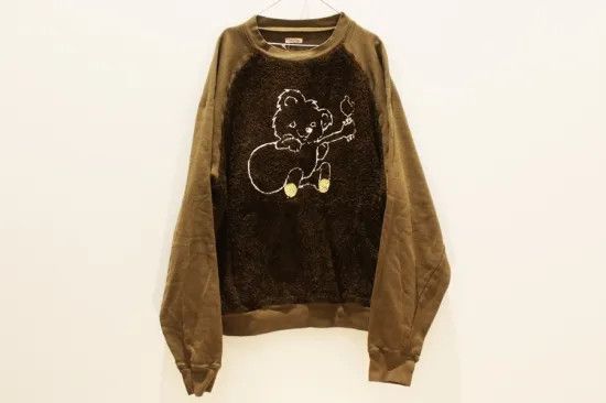 Kapital KAPITAL Fur Grizzly Little Bear & Harmony pt Sweatshirt Size US L / EU 52-54 / 3 - 1 Thumbnail