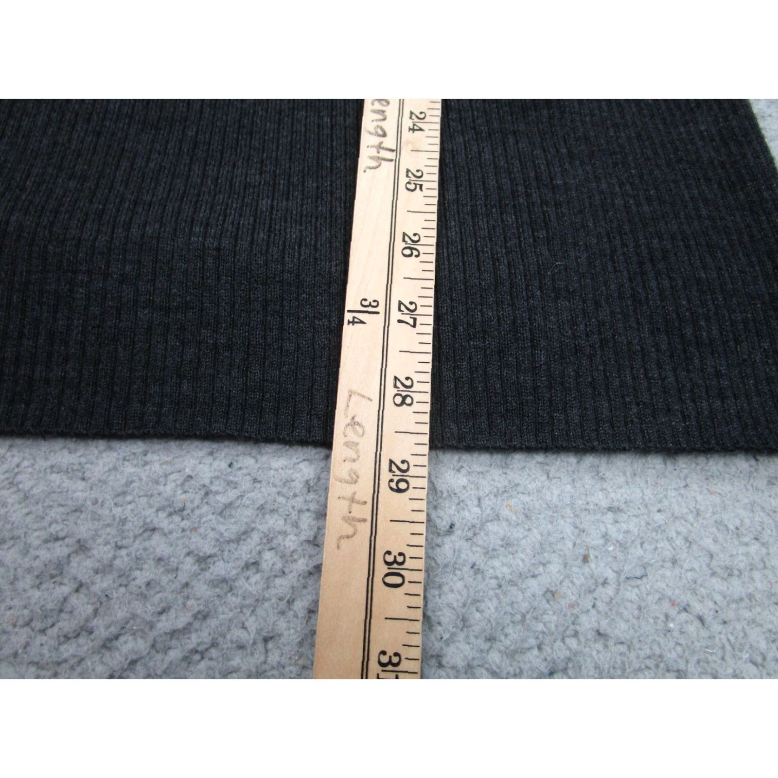Lululemon Lululemon Sweater Womens 10 Gray Merino Wool Turtleneck Thumbholes Tunic Knit Pullover Fashion Clothing Size L / US 10 / IT 46 - 7 Thumbnail
