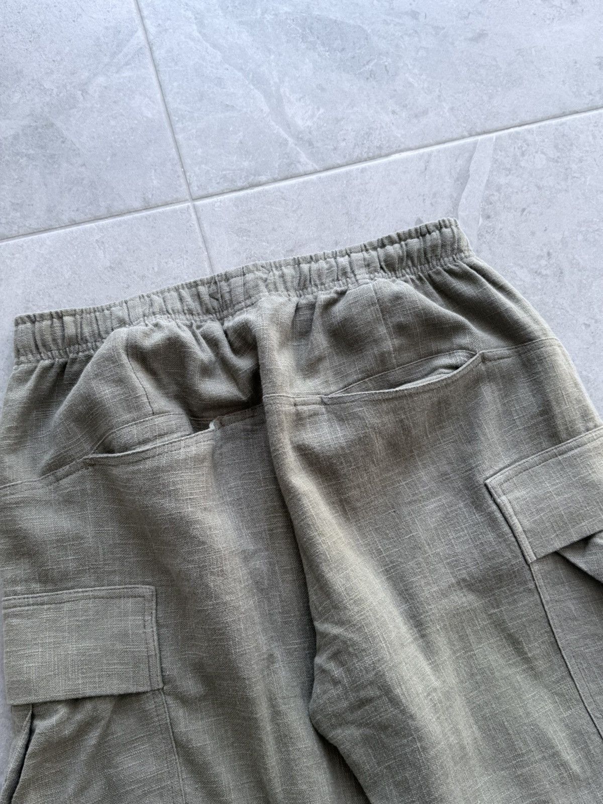Cherry LA Cherry LA Linen Baggy Cargo Pants Size US 34 / EU 50 - 9 Thumbnail