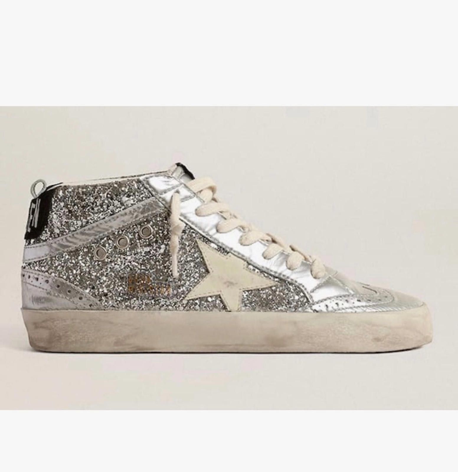Golden Goose Golden Goose Mid Star Sneakers Size US 5 / IT 35 - 1 Thumbnail