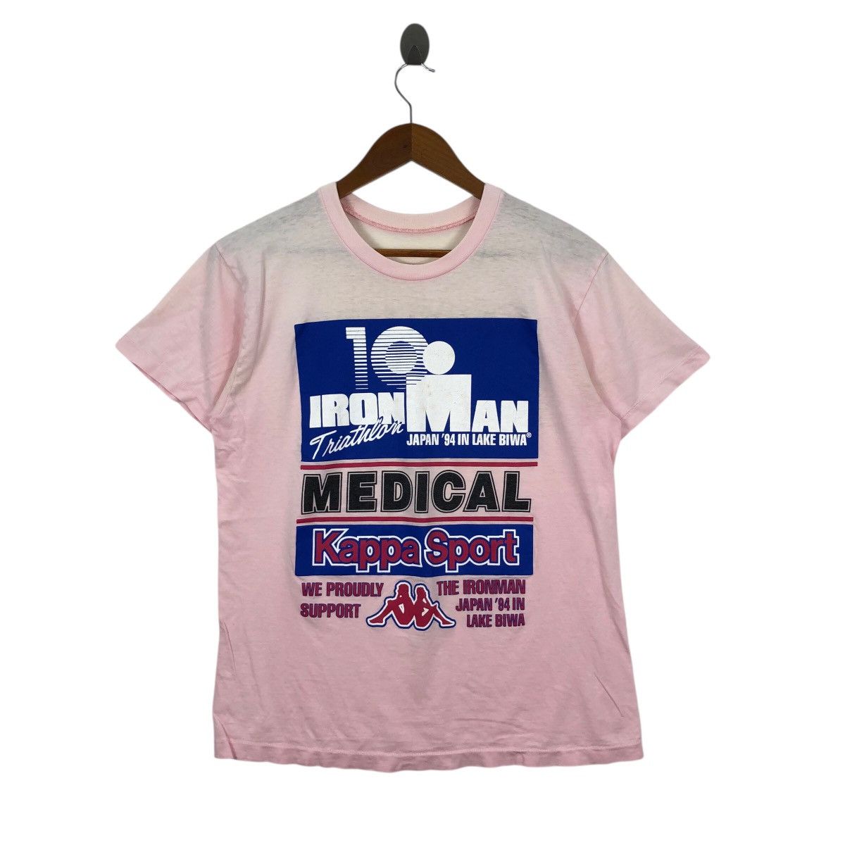 Vintage 94s Kappa Sport The Ironman Japan Lake Biwa T-Shirt