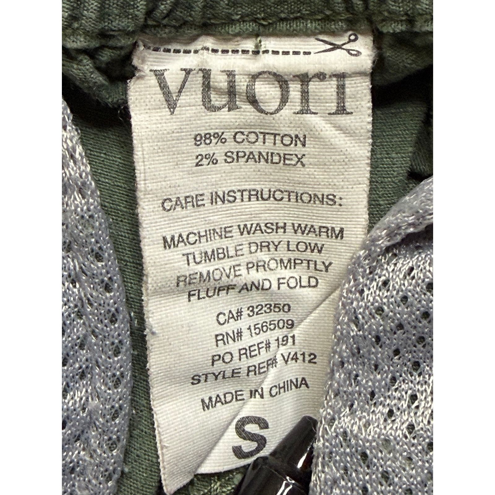 Vuori Vuori Men’s Small Green Ripstop Jogger Pants Drawstring Size US 26 / EU 42 - 3 Thumbnail