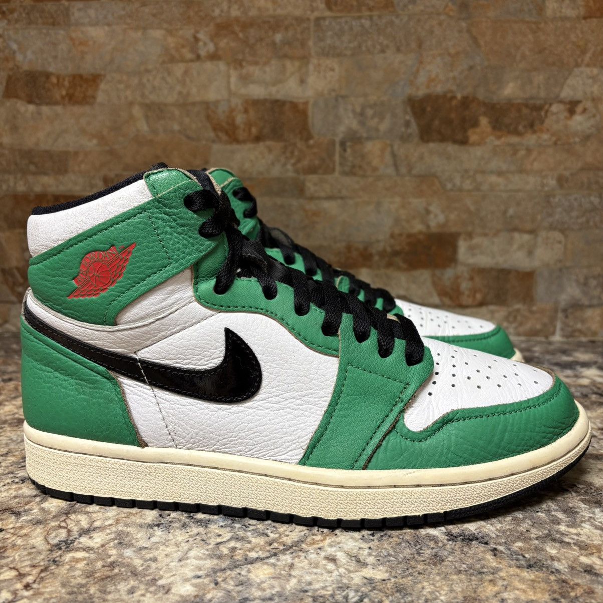 Jordan Brand × Nike Air Jordan 1 Retro OG High Lucky Green Women's Size 8 Size US 8 / IT 38 - 3 Thumbnail