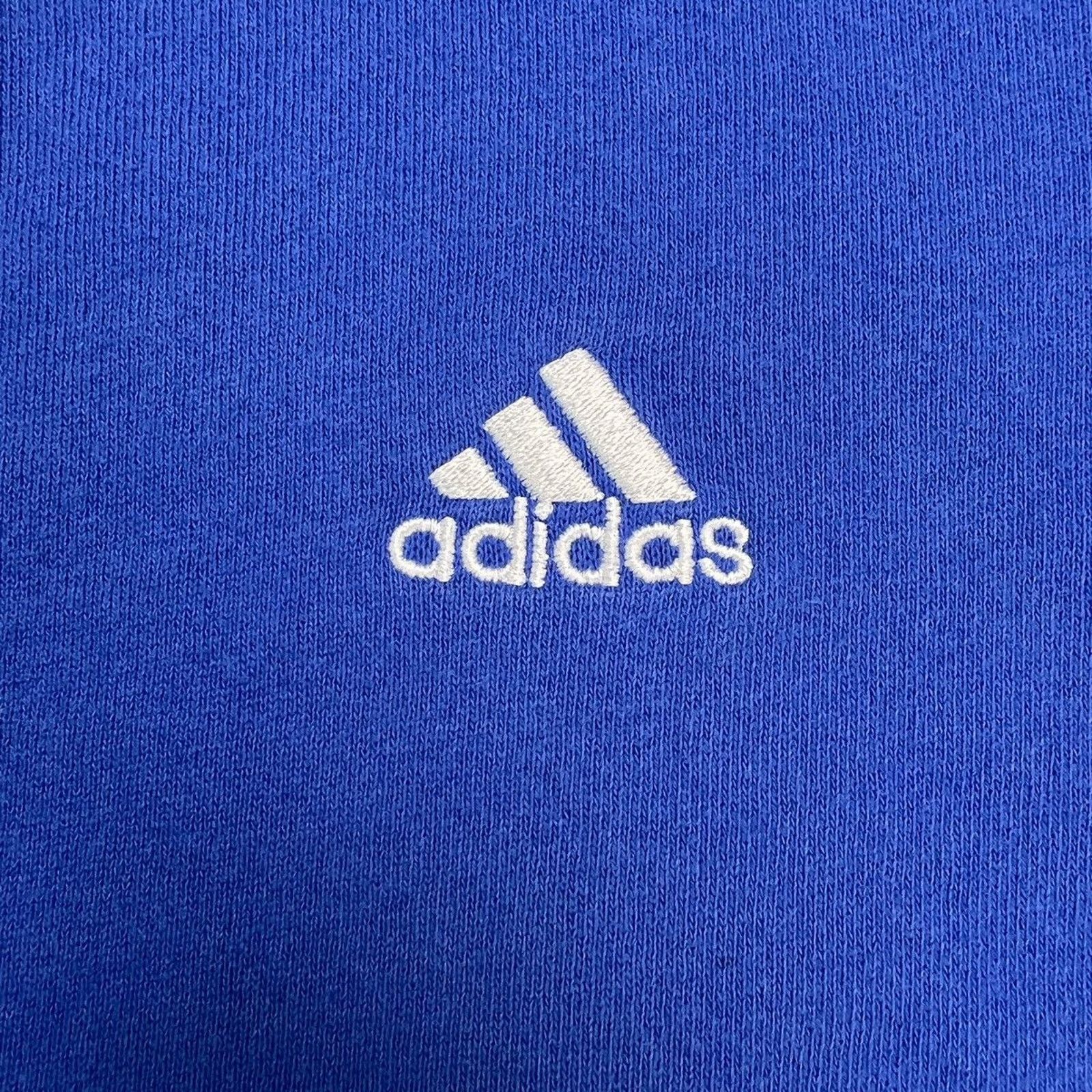 Adidas × Vintage Vintage 90s Adidas Team Sweatshirt PAC USA 3 Stripe Pullover Size US L / EU 52-54 / 3 - 2 Thumbnail