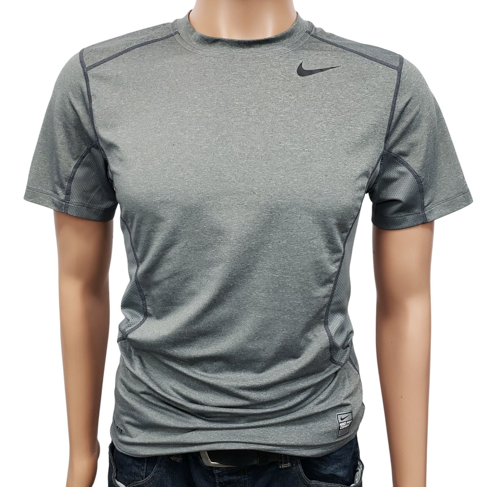 Nike Nike Pro Combat Dri-FIT Fitted Short Sleeve Base Layer Tee Size US S / EU 44-46 / 1 - 3 Thumbnail