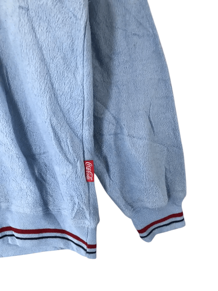 Coca Cola Vintage Coca Cola Fleece Sweatshirts Size US M / EU 48-50 / 2 - 4 Thumbnail