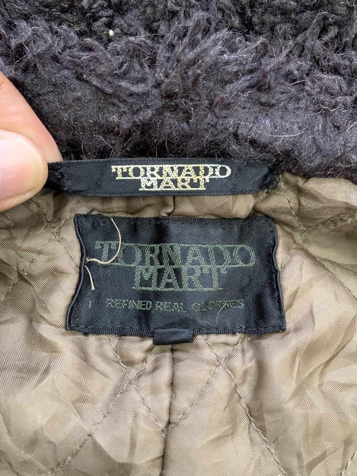 Tornado Mart Tornado Mart Parka Style Cargo Pocket Jacket Hairy Hoodie Size US M / EU 48-50 / 2 - 18 Thumbnail
