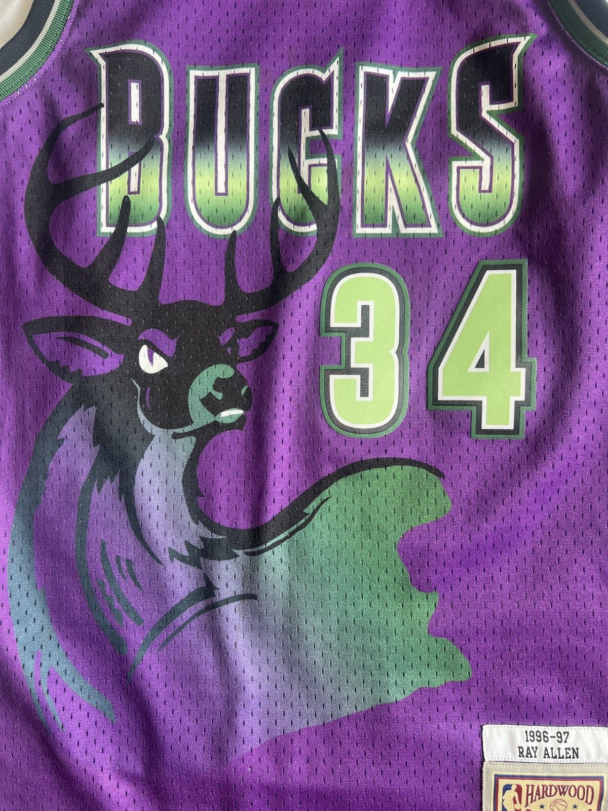 Mitchell & Ness Ray Allen Hardwood Classics Jersey Size US M / EU 48-50 / 2 - 4 Thumbnail