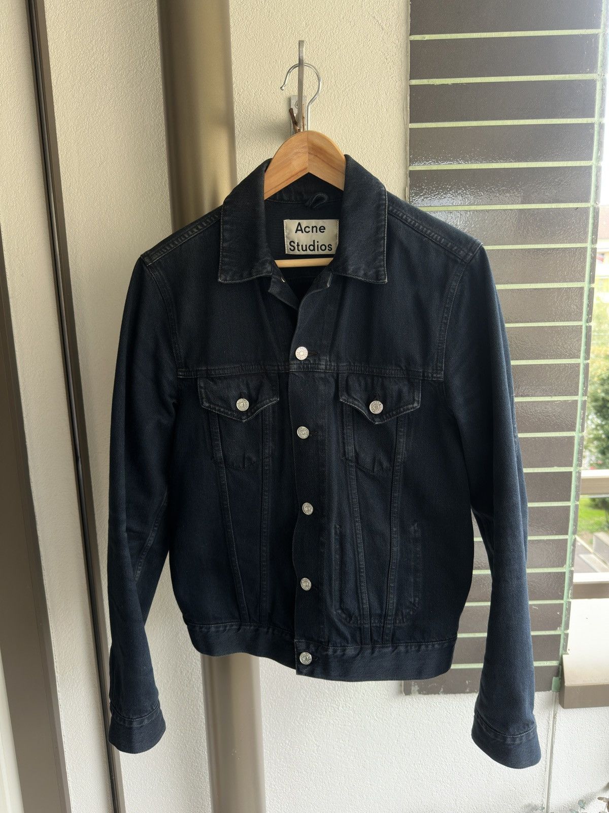 Acne Studios Acne Jam Denim Jacket in Navy Size US S / EU 44-46 / 1 - 1 Thumbnail