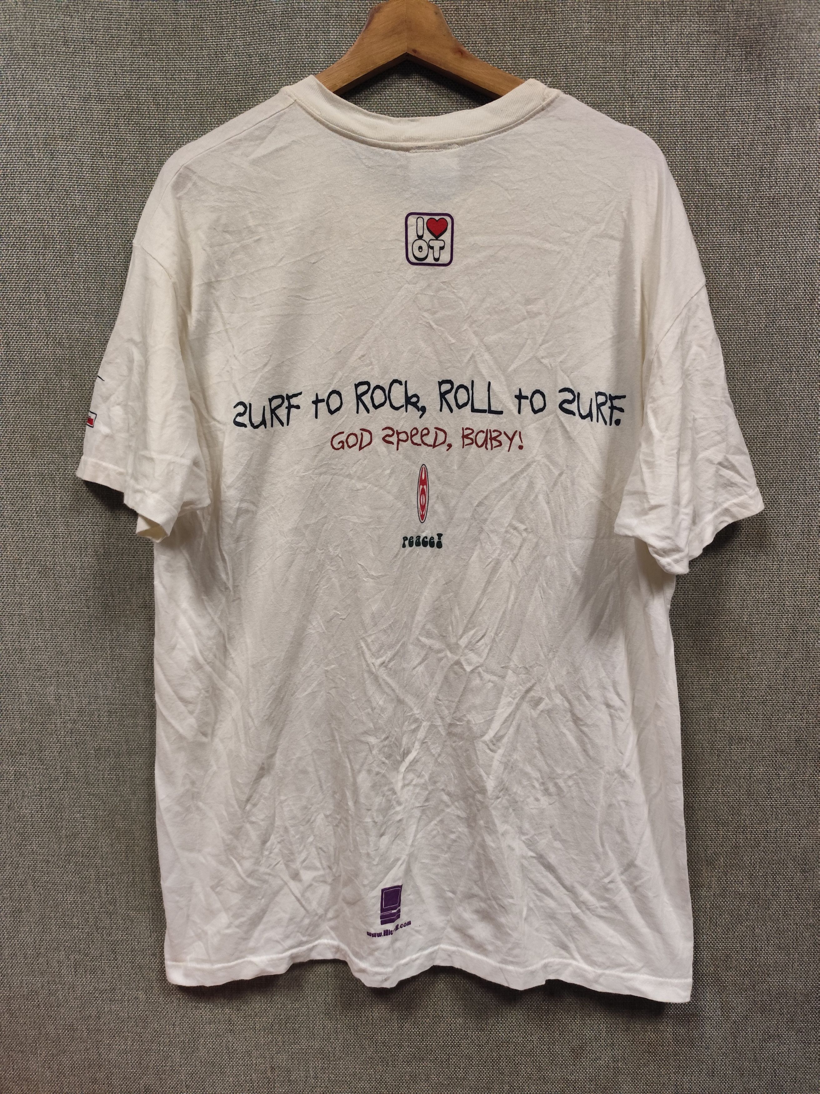 Band Tees × Vintage Vintage t shirt sunset sound surf to rock,roll to surf Size US L / EU 52-54 / 3 - 2 Thumbnail
