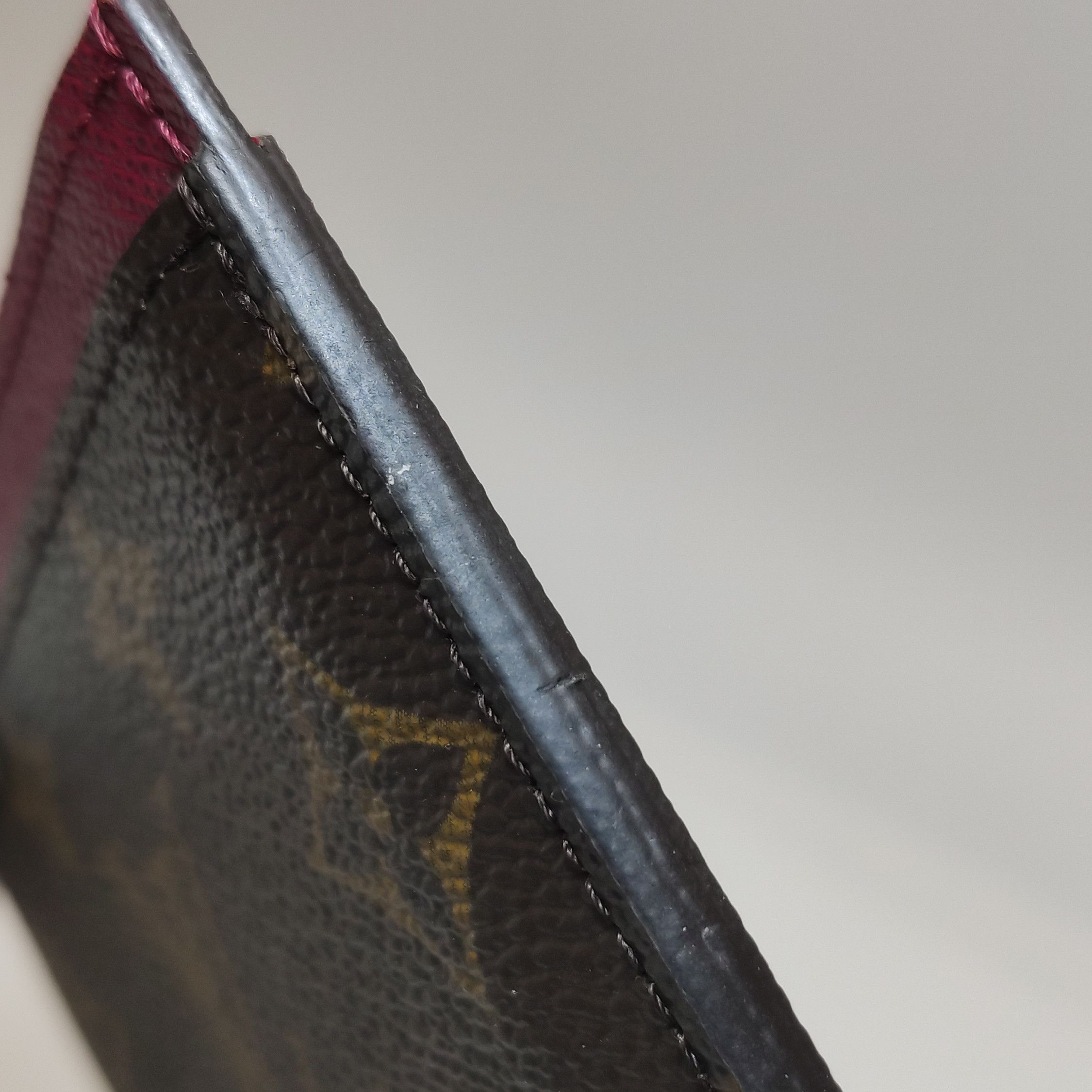 Louis Vuitton Louis Vuitton (LV) Cowhide Colorblock Monogram Print Card H Size ONE SIZE - 7 Thumbnail