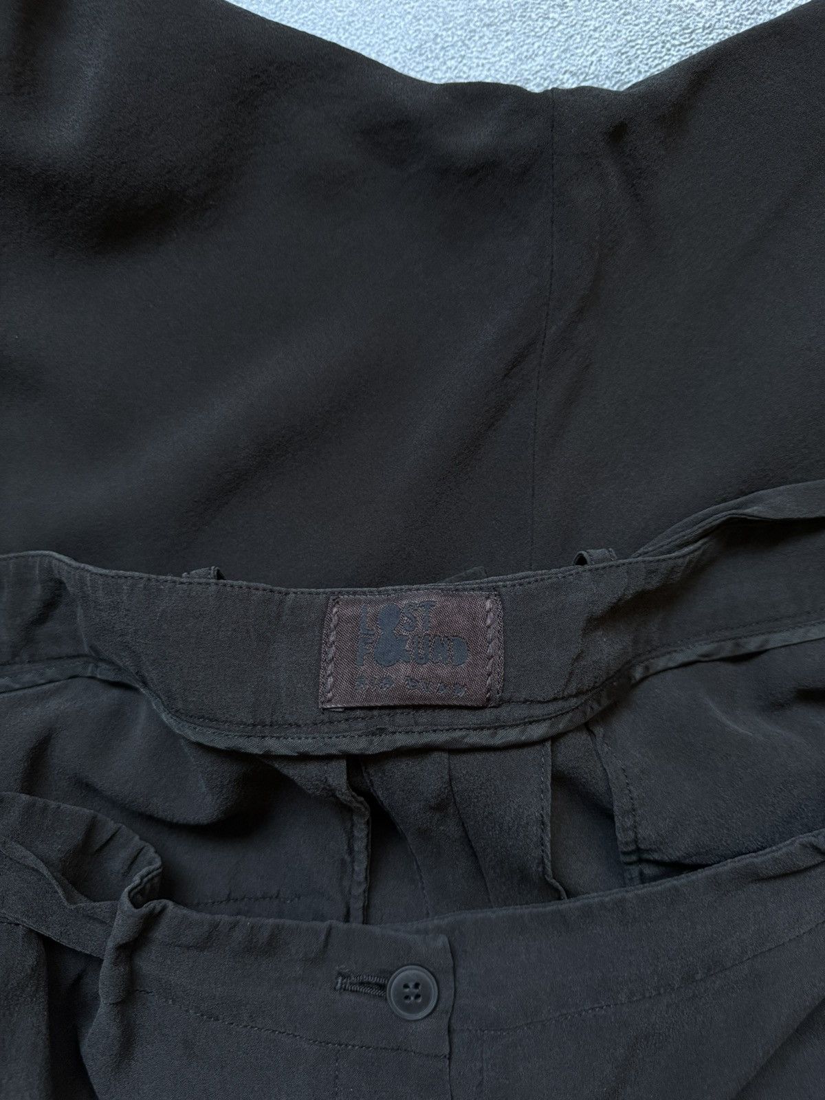Lost & Found Ria Dunn Lost Found Ria Dunn Silk Futuristic Drop Pants Trousers Size US 30 / EU 46 - 16 Thumbnail
