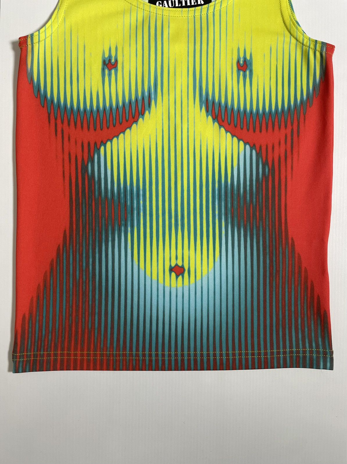Jean Paul Gaultier × Y/Project S/S 23 Body Map Print Vest Top Size M / US 6-8 / IT 42-44 - 7 Thumbnail
