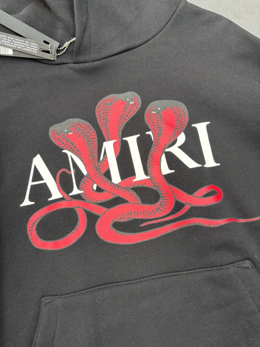 Amiri Amiri poison pull over hoodie Size US M / EU 48-50 / 2 - 2 Thumbnail