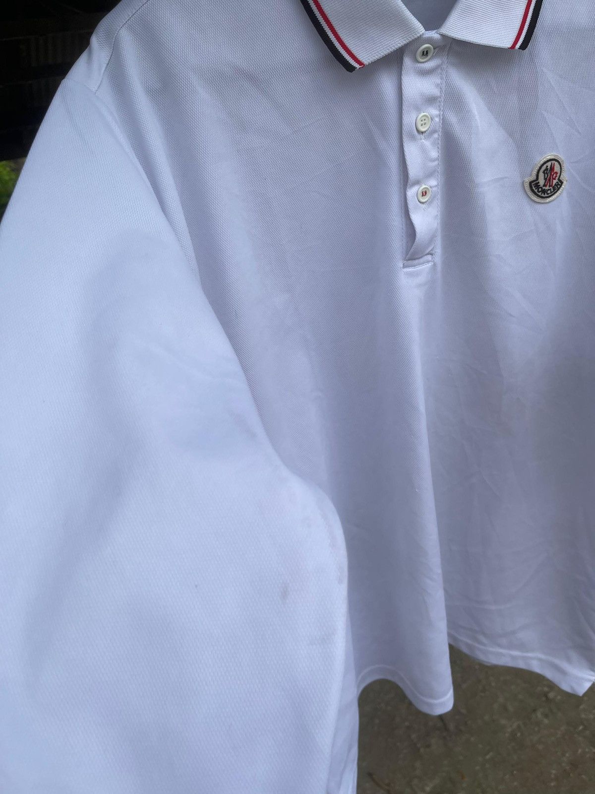 Moncler Moncler Polo Longsleeve Size US L / EU 52-54 / 3 - 3 Thumbnail