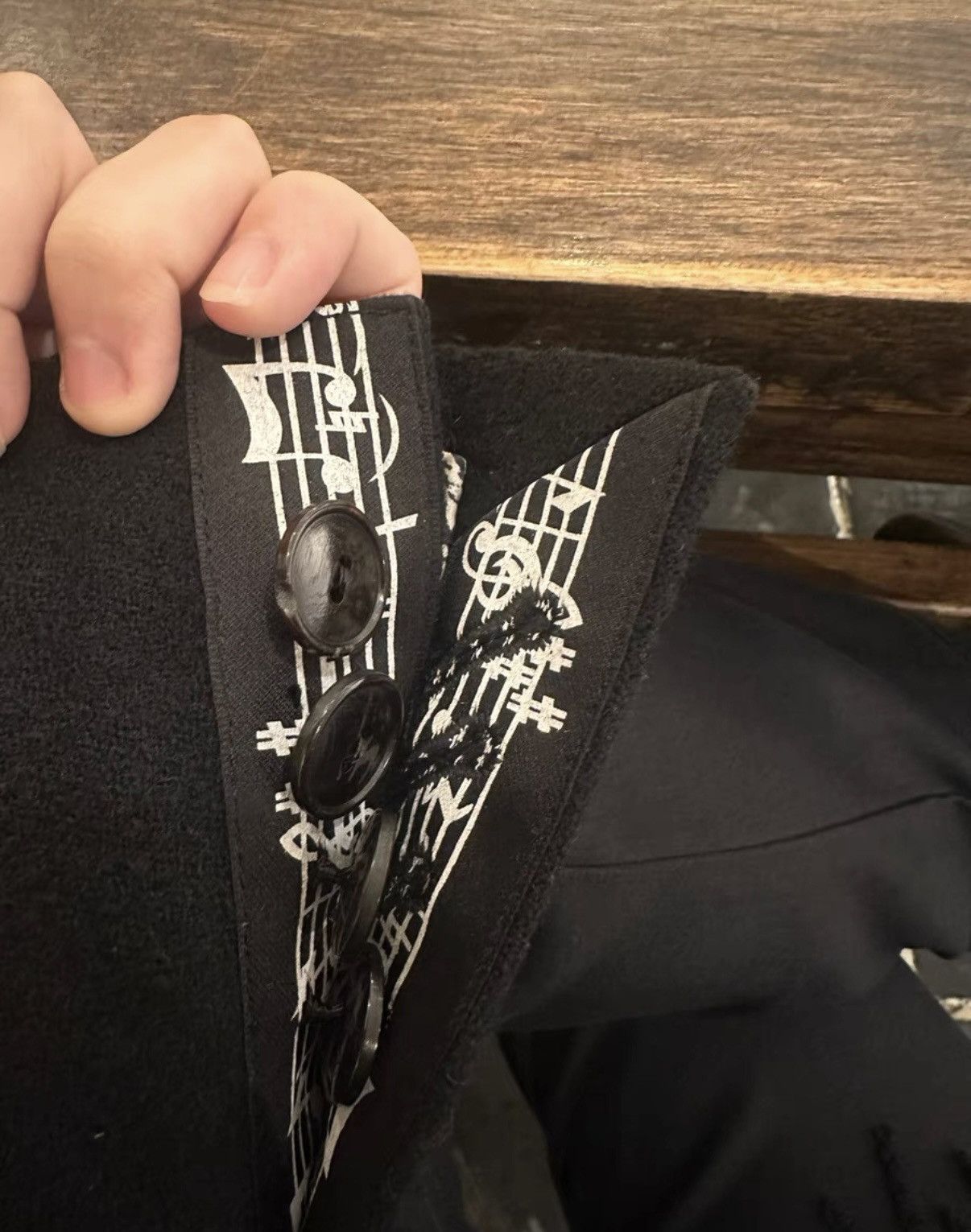 Number (N)ine Number (N)ine 07AW Love God Murder Suit Jacket Size US L / EU 52-54 / 3 - 6 Thumbnail
