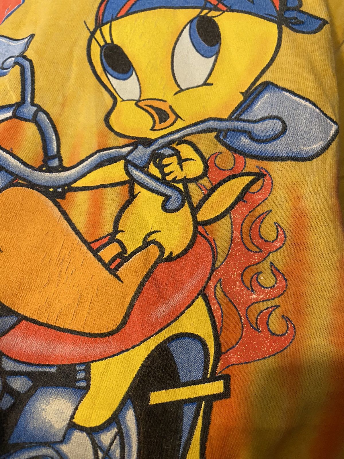 Vintage TWEETY 2000 / Looney Tunes oficial Size US L / EU 52-54 / 3 - 3 Thumbnail