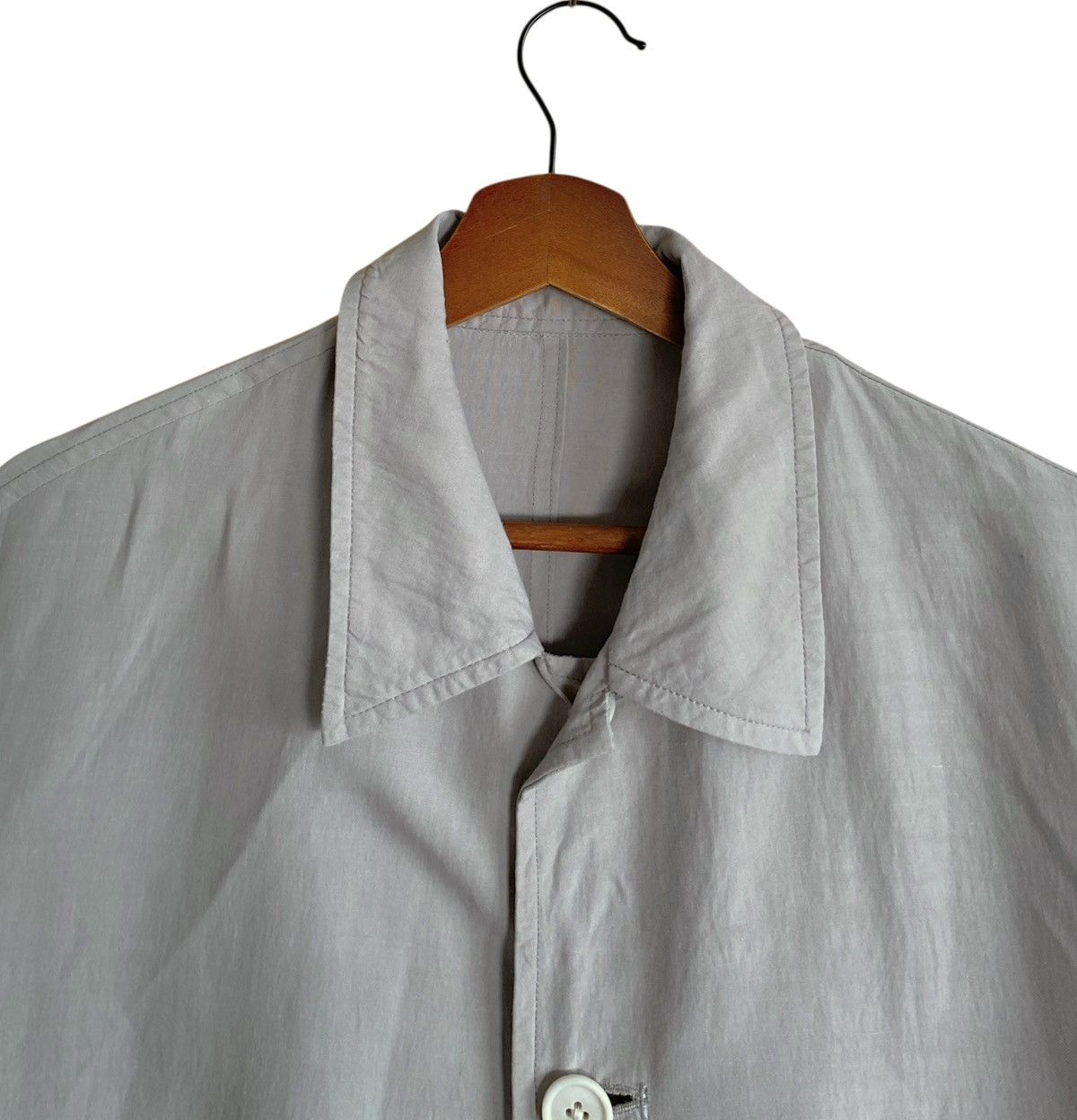 Yohji Yamamoto Rare Design Vintage Yohji Yamamoto Linen Jacket 1990s Size US M / EU 48-50 / 2 - 3 Thumbnail