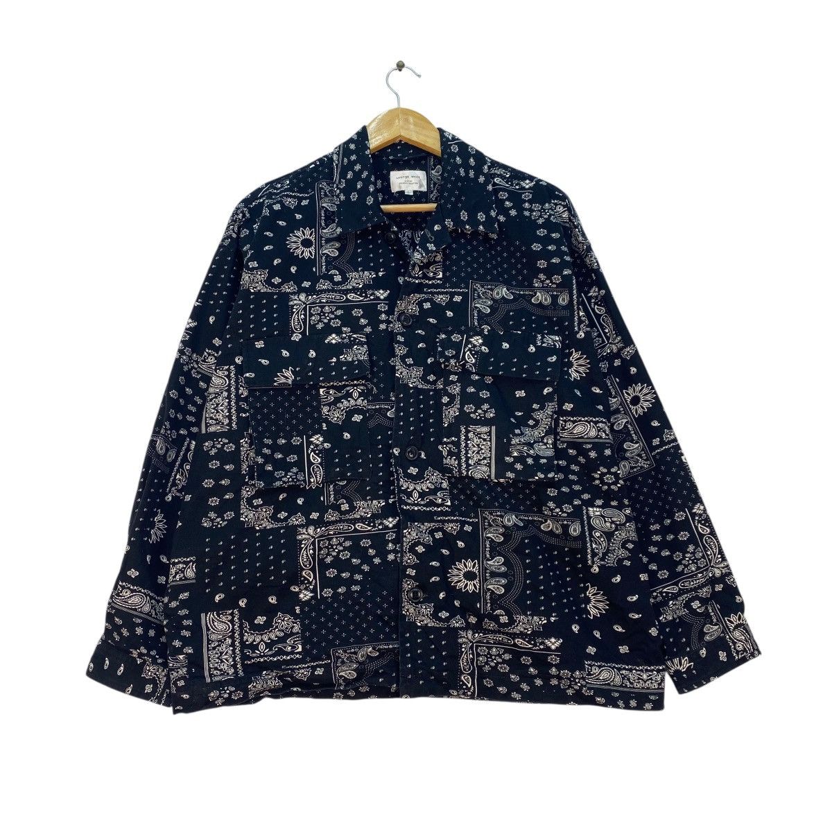 Japanese Brand 💥Lounge Wear Paisley Button Shirt Jacket Size US M / EU 48-50 / 2 - 1 Thumbnail