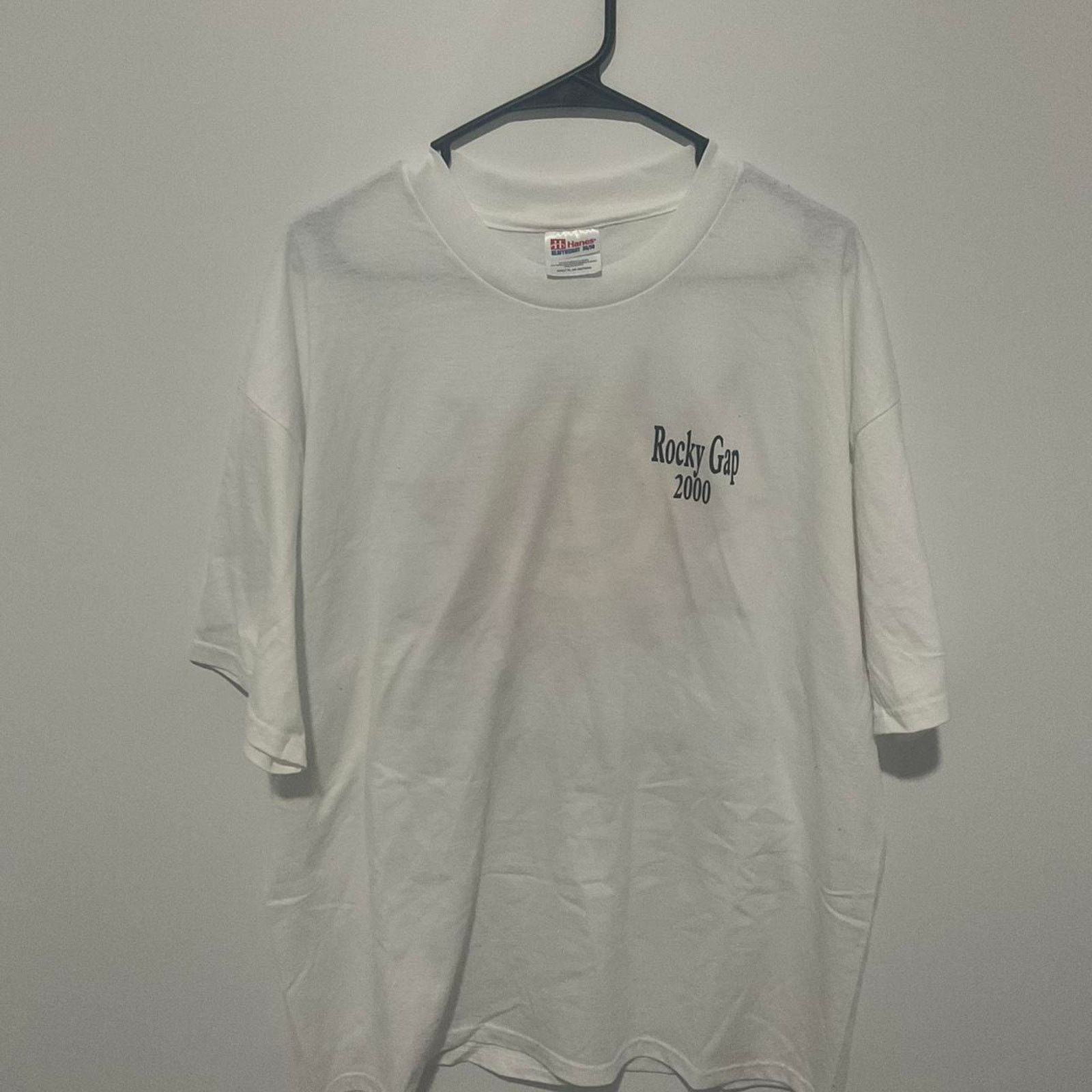 Hanes × Vintage Vintage Y2K Rocky Gap Maryland Lottery Tee - XL Size US XL / EU 56 / 4 - 1 Thumbnail