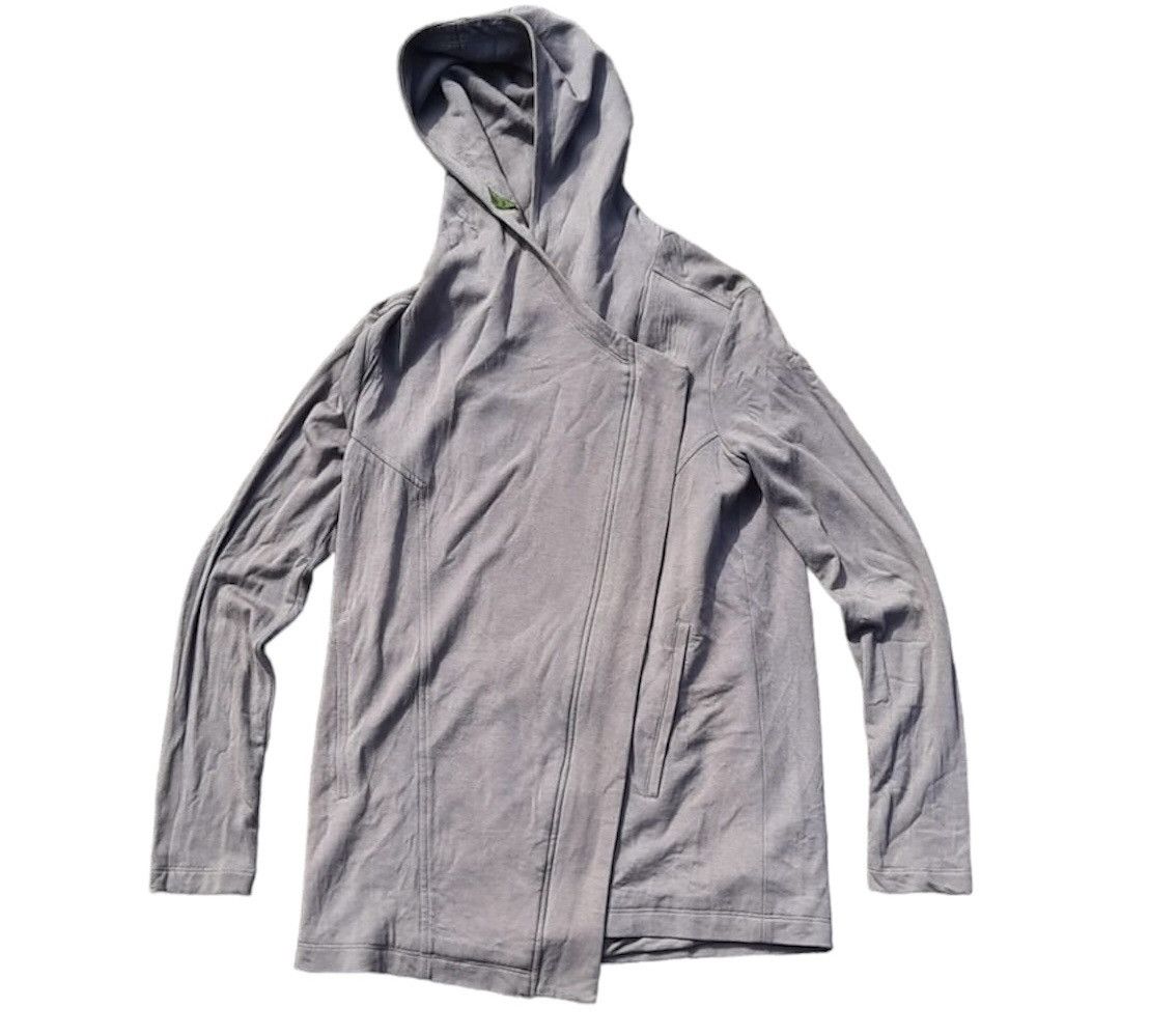 Helmut Lang Helmut lang asymmetrical Beige villous zip jacket Size M / US 6-8 / IT 42-44 - 1 Thumbnail