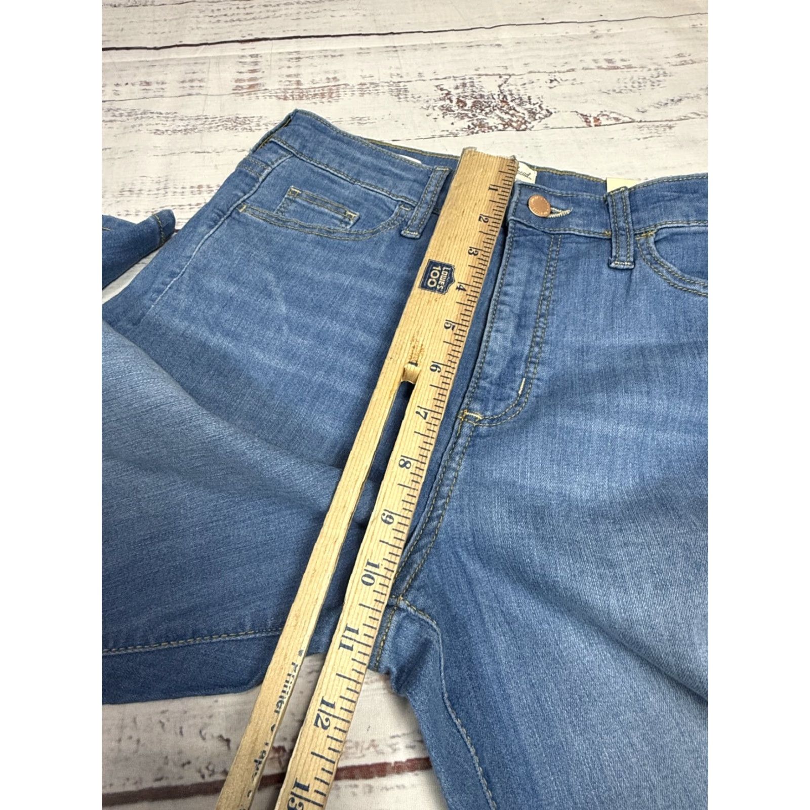Vintage Universal Thread High Rise Skinny Jeans Ankle Stretch Womens 6 Blue NWT Reg 28x29 Black? Size 28" / US 6 / IT 42 - 4 Thumbnail