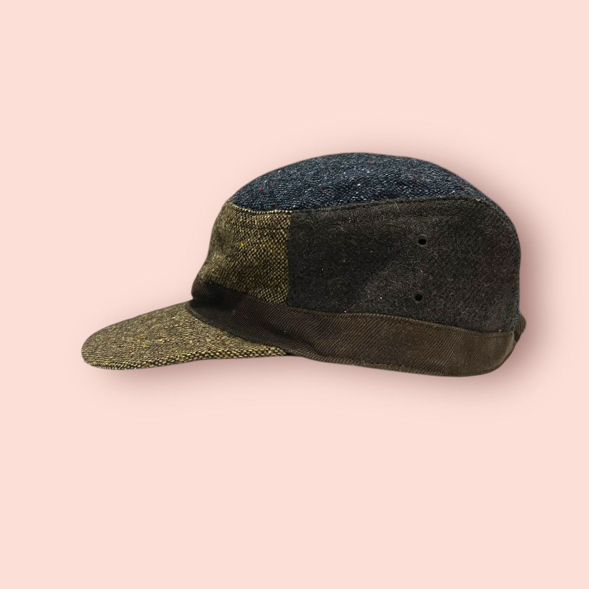 Japanese Brand × Magee VINTAGE TOP VALU X MAGEE OF DONEGAL WOOL TWEED PATROL HAT Size ONE SIZE - 7 Thumbnail