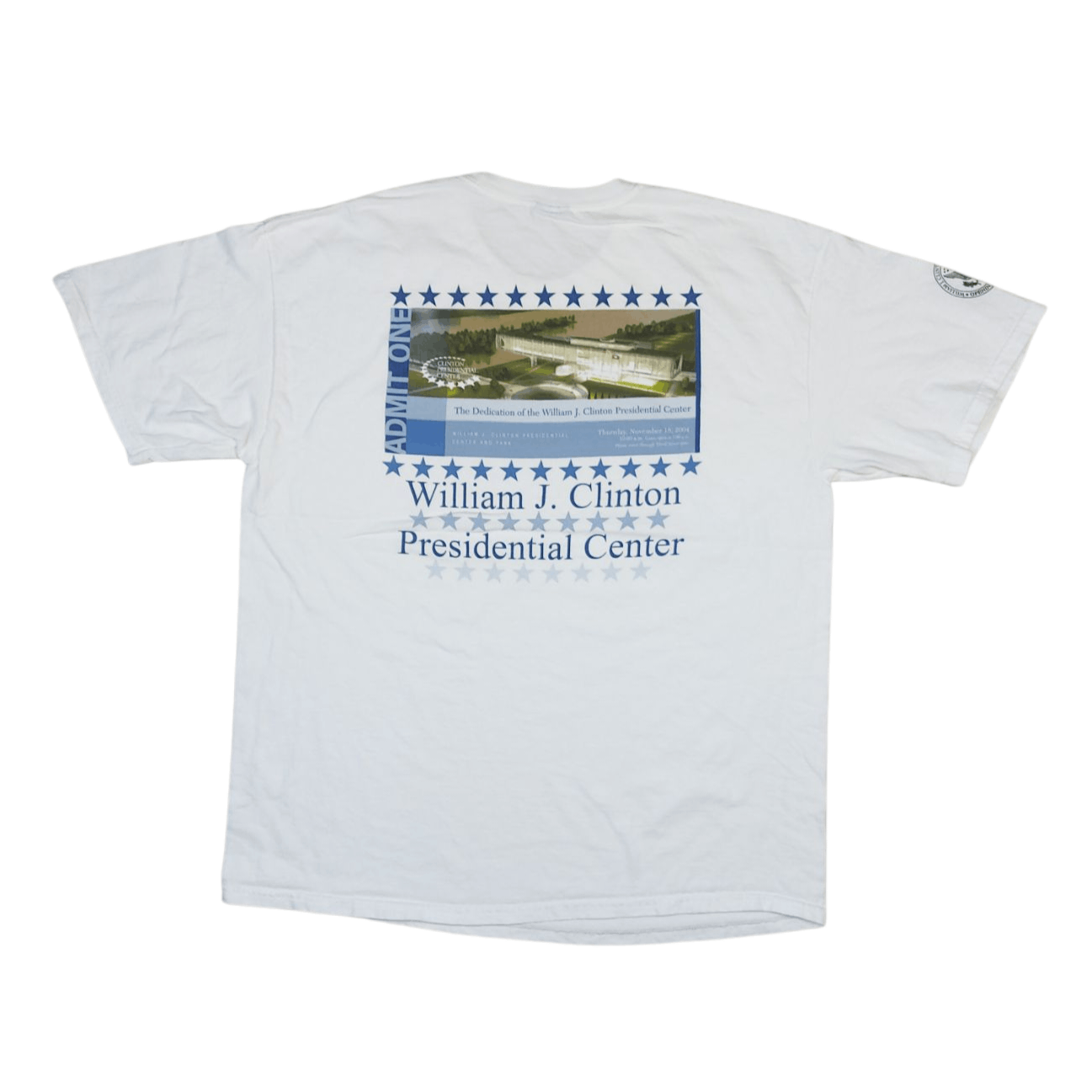President's × Vintage Vintage Y2K William J Clinton 2004 Presidential Center TEE Size US XL / EU 56 / 4 - 3 Thumbnail